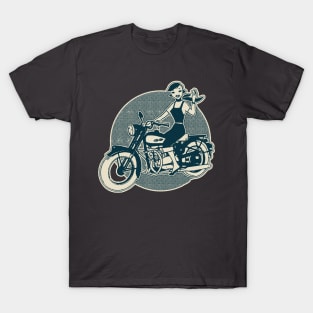 Vintage Japan Motorcycle Rider T-Shirt